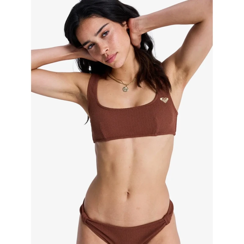 Image of Roxy Womens swimsuit top Roxy Sunshine Bralette Marron Female M