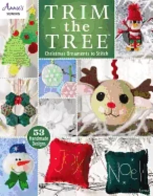 Image of trim the tree christmas ornaments to stitch