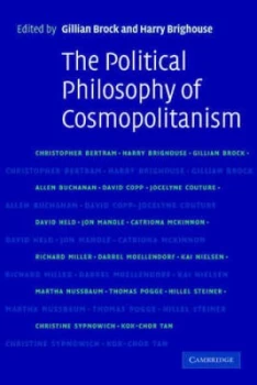 Image of The Political Philosophy of Cosmopolitanism by Gillian Brock Book