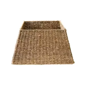 image of Seagrass Foldable Square Tree Skirt 60cm Natural