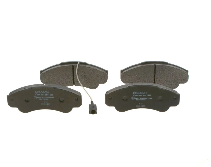 Image of Brake pad set Bosch 0 986 494 850