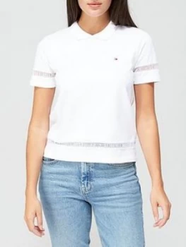 image of Tommy Hilfiger Cool Vera Relaxed Polo Top