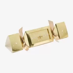 Image of Christmas Cracker Happy Christmas Fabulous Friend Silver 17.5cm Stretch Bracelet 5447