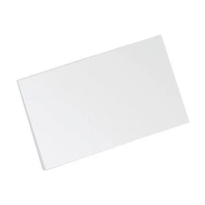 Image of 5 Star Office Record Cards Blank 8x5" 203x127mm White Pack 100