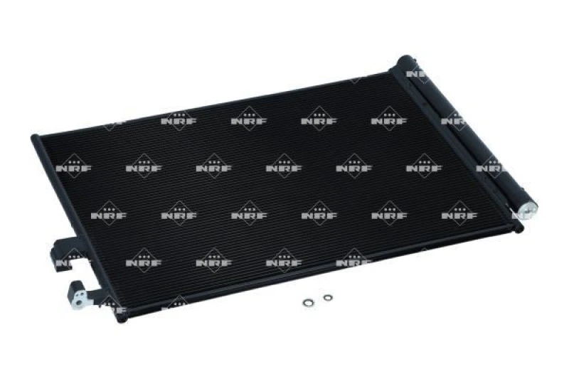 Image of NRF 350733 Condenser EASY FIT with dryer, with gaskets/seals Aluminium Condenser,air conditioning (448)