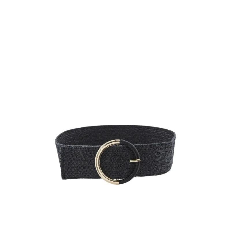 Image of Pieces Womens belt Pieces Sidsel Noir Female 75 cm