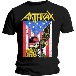 Image of Anthrax - Dread Eagle Unisex Large T-Shirt - Black