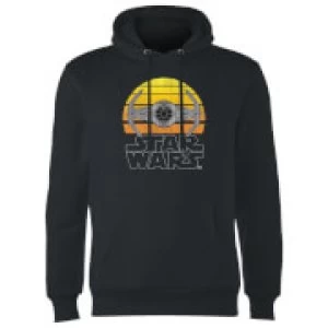 Image of Star Wars Sunset Tie Hoodie - Black