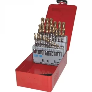 Image of A095 Set 18 HSS-Tin Jobber Drills (29-Pce)