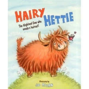 Image of Hairy Hettie : The Highland Cow Who Needs a Haircut!