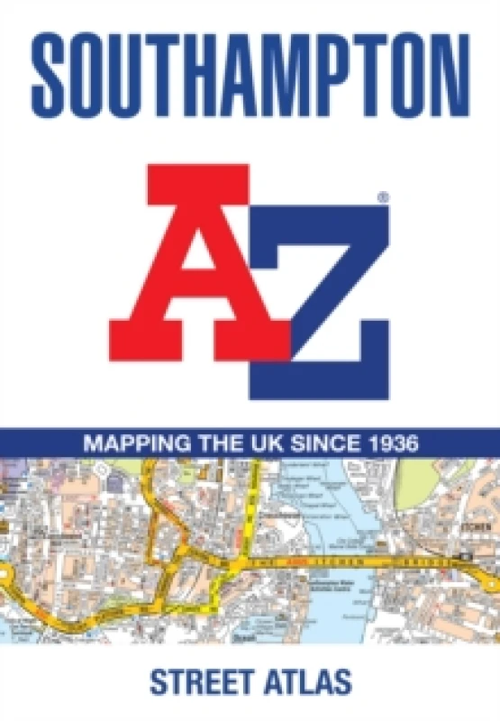 Image of Southampton A-Z Street Atlas. Paperback. By AZ Maps Books