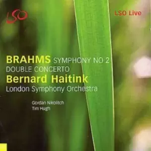 Image of Johannes Brahms - Symphony No. 2/double Concerto (Haitink, Lso) CD Album - Used