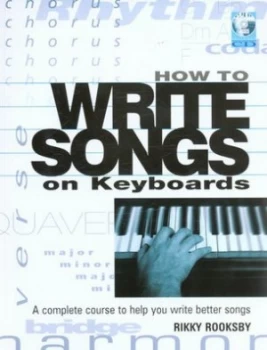 Image of How to Write Songs on Keyboards by Rikky Rooksby Paperback
