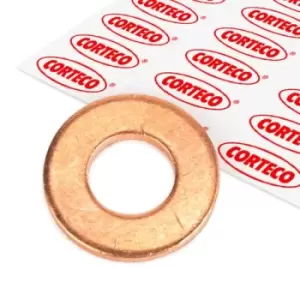 CORTECO Oil Drain Plug Gasket 005696H Oil Drain Plug Seal,Drain Plug Gasket FORD,MONDEO IV Turnier (BA7)