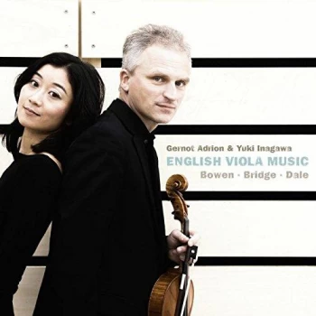 image of English Viola Music: Bowen, Bridges, Dale (Gernot Adrion & Yuki Inagawa) (CD)