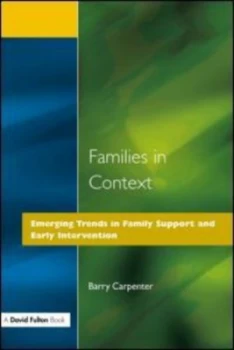 Image of Families in Context by Barry Carpenter Paperback