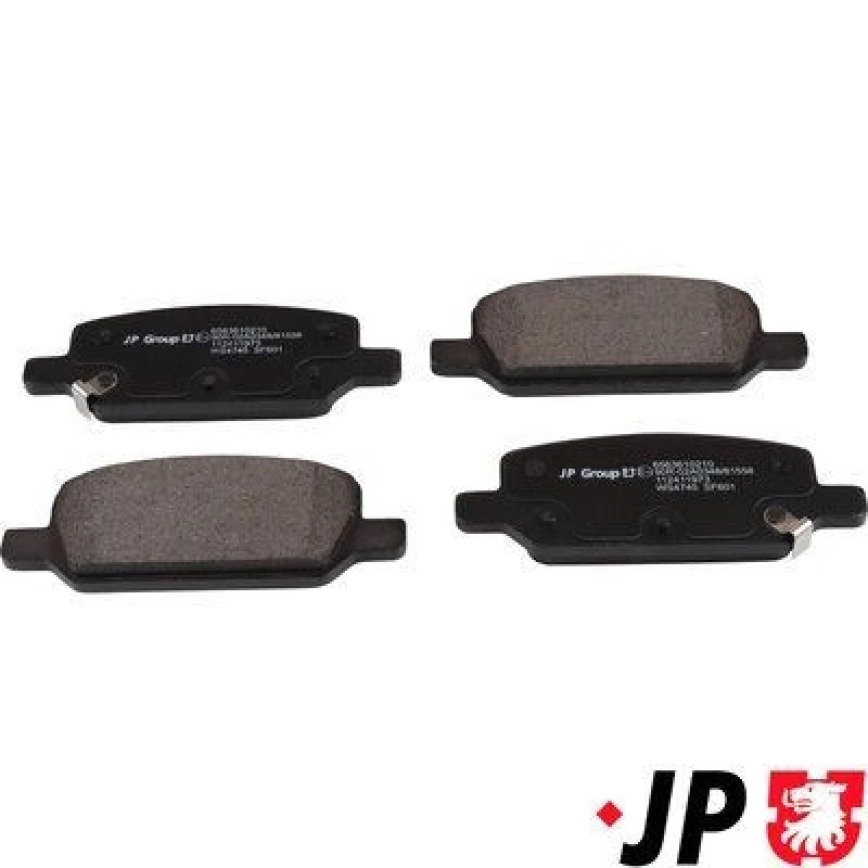 Image of JP GROUP Brake pad set JP GROUP 6563610210