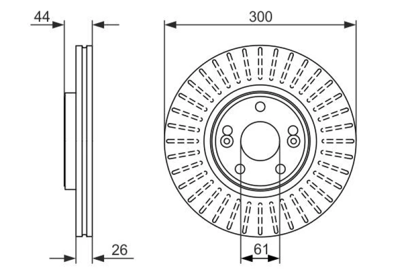 Image of Bosch 0 986 479 668 Brake disc Vented, Oiled, High-carbon Brake Disc (82)