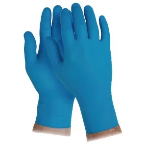 Image of Original Kleenguard Safety Gloves G10 Arctic Blue Large Pack of 200