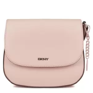 Image of DKNY Sutton Saddle Crossbody Bag - Pink