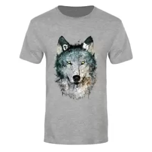 image of Unorthodox Collective Mens Alpha Premium Heather T-Shirt (Large) (Grey)