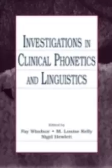 Image of Investigations in Clinical Phonetics and Linguistics