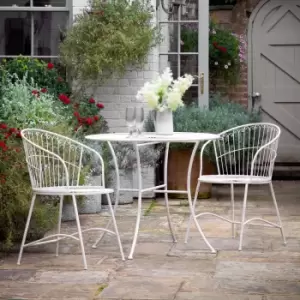 Image of Gallery Direct Mermoz 2 Seater Bistro Set Vanilla