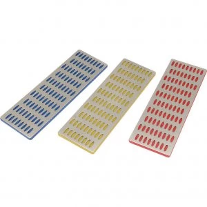 Image of Draper 3 Piece Diamond Whetstone Sharpening Set