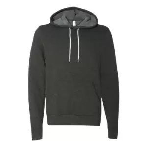 Image of Canvas Unisex Pullover Hooded Sweatshirt / Hoodie (2XL) (Dark Grey Heather)