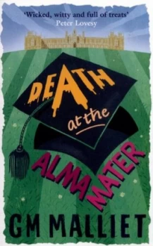 Image of Death at the alma mater by G.M. Malliet