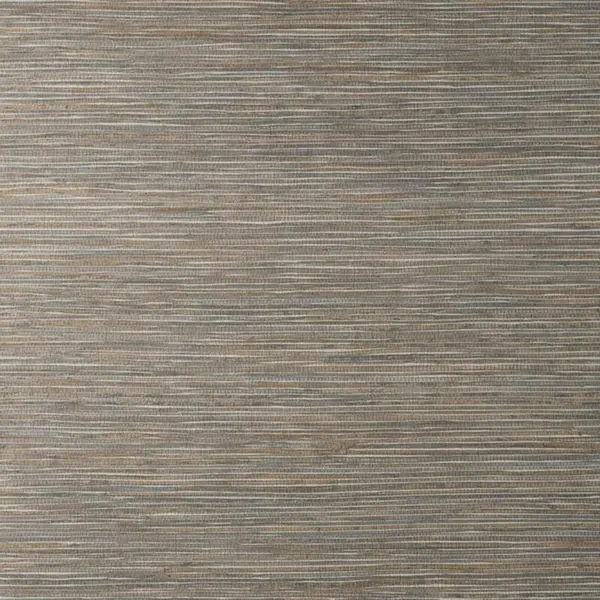Image of Crown Crown Grasscloth Luxury Textured Wallpaper Stone Grey Metallic Feature Wall WL-M1767