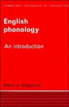 Image of English Phonology by Heinz J. Giegerich Paperback