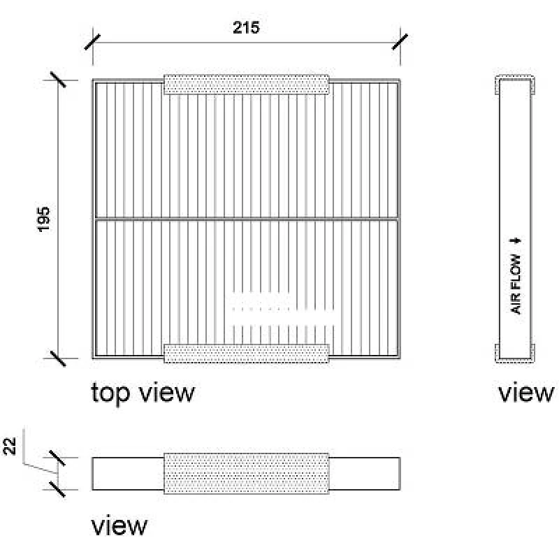 Image of Pollen filter DIEDERICHS DCI0834