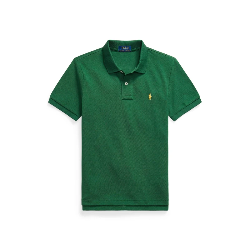 Image of Polo Ralph Lauren Kids Embroidered Short Sleeve Shirt New Forest male 8-9Y/M