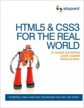 Image of Html5 and Css3 for the Real World by Estelle Weyl Paperback