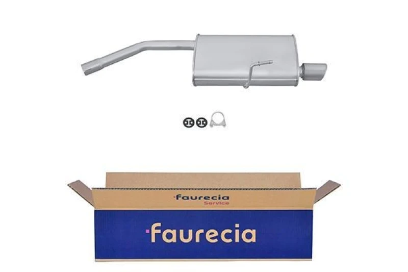 Image of Rear silencer HELLA 8LD 366 026-481
