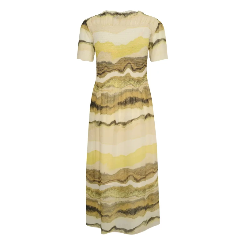 Image of Soaked in Luxury Womens dress Soaked in Luxury Josefine Olympia Jaune Female S