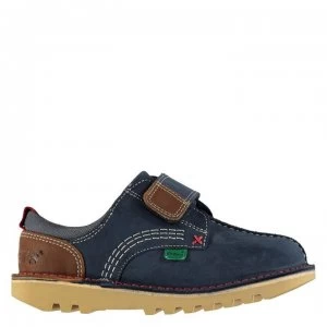 Image of Kickers Lo Stroll Shoes - Blue
