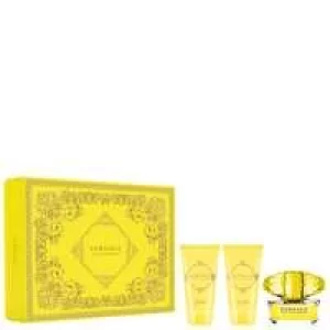 Image of Versace Christmas 2021 Yellow Diamond Eau de Toilette 50ml Gift Set
