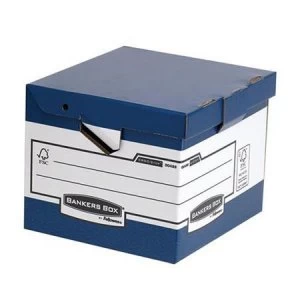 Image of Fellowes Bankers Box System Store Cube with Ergo Handles Pack of 10