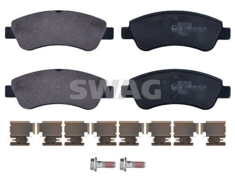Image of Brake pad set SWAG 62 91 6432