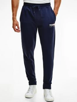 Image of Tommy Jeans Entry Graphic Joggers - Twilight Navy, Twilight Navy Size XL Men