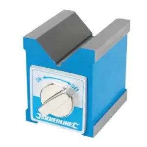Image of Silverline Magnetic V-Block - 70 x 60 x 70mm