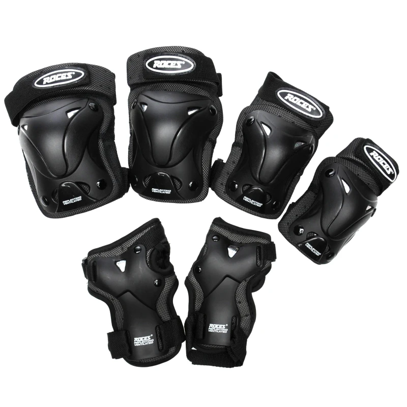 Image of Roces Protective Pads Unisex Adults - Black M
