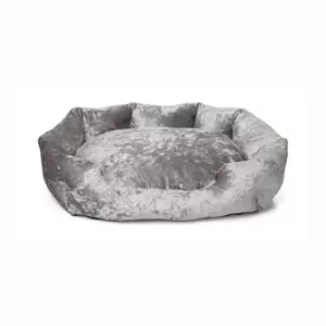 Image of Bunty X-Large Bellagio Bed - Silver