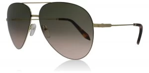 image of Victoria Beckham Victoria Feather Sunglasses Khaki Pink C12 62mm