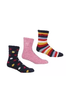 image of 'Cosy' Lounge 3 Pair Socks