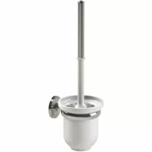 image of Miller Oslo Toilet Brush Set Polished Nickel