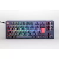 Image of Ducky One3 Cosmic TKL 80% USB RGB Mechanical Gaming Keyboard Cherry MX Silent Red Switch - UK Layout