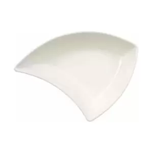 Image of Villeroy & Boch 10 2525 3891 New Wave Move Curved Bowl, Premium Porcelain, White
